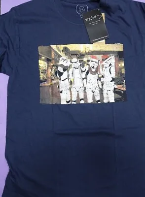 Buy CHRISTMAS Men's Star Wars Official Storm Trooper With TEAMS RRP £18 T Shirt • 6.99£