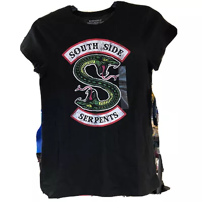 Buy New Riverdale Southside Serpent Women’s Cotton T-shirt Size Small • 11.34£