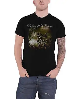 Buy Children Of Bodom T Shirt Relentless Band Logo New Official Mens Black • 17.95£