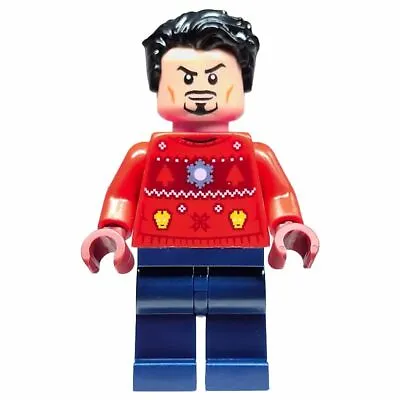 Buy Lego Tony Stark Christmas Sweater Minifig SH757 Avengers Advent Calendar 76196  • 9.99£
