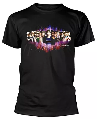 Buy Doctor Who The Doctors Black T-Shirt NEW OFFICIAL • 16.29£