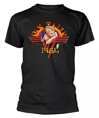 Buy Van Halen Cherub 1984 Black T-Shirt NEW OFFICIAL • 17.99£