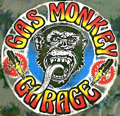 Buy Dallas Texas Gas Monkey Garage Tee Shirt XL Blood Sweat & Beers 2016   A8 • 18.90£