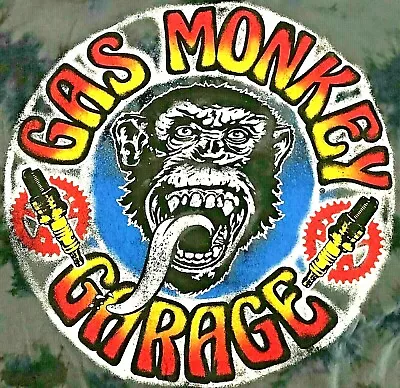 Buy Gas Monkey Garage Dallas Texas T Shirt XL Blood Sweat & Beers 2016   A8 • 29.31£
