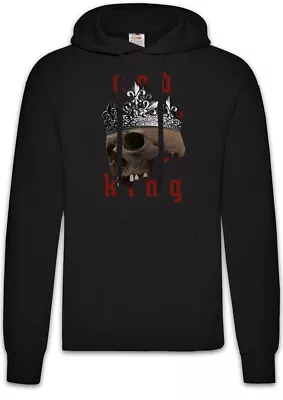 Buy God Save The King Skull Hoodie Pullover  Skull Horror Gothic King Crown Dark • 40.74£