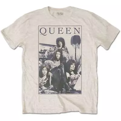 Buy Queen Freddie Mercury Brian May Band Profile 2 Official Tee T-Shirt Mens • 15.99£