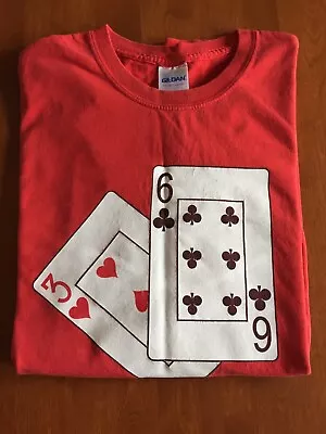 Buy Sands Bethlehem Poker Room  Sands Hand  6-3 Offsuit  Red T-shirt  Xl • 21.21£