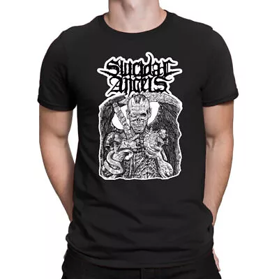 Buy BEST TO BUY Dark Skull Suicidal Angel 3 Retro Music Premium S-5XL T-Shirt • 23.84£