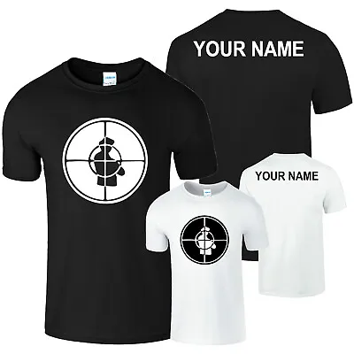 Buy Personalised Public Enemy Rap Hip Hop Artists Music Chuck D Flavor Symbol Tshirt • 10.49£