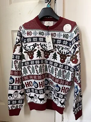 Buy Next Reindeer  Christmas Jumper Size XS  With Light Up £34 RRP • 15£