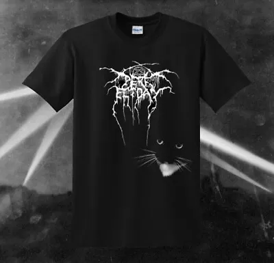 Buy Pefect Day Records Darkthrone Cat Shirt Xl Black Metal Death Metal Hardcore Punk • 15£