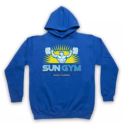 Buy Pain And Gain Unofficial Sun Gym Miami The Rock Workout Adults Unisex Hoodie • 25.99£