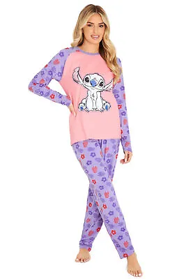 Buy Disney  Womens Stitch Pyjama Pj Sleepwear Nightwears • 23.48£