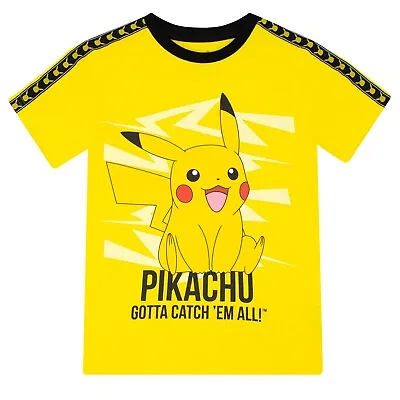 Buy Pokemon T Shirt | Boys Pikachu Shirt | T-Shirt For Kids • 13.99£