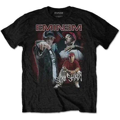 Buy Eminem Unisex T-Shirt: Slim Shady Homage - Official Merchandise - Free Postage • 14.95£
