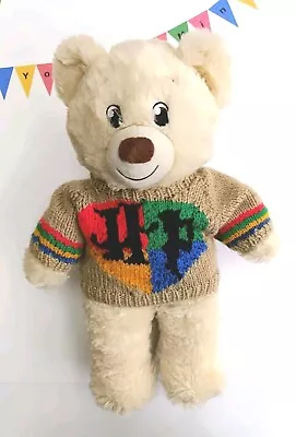 Buy Hand Knitted Bear Jumper Harry Potter Shield Fits 16  Build A Bear • 11£