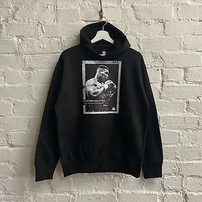 Buy Actual Fact Mike Tyson Plan Printed Black Hooded Sweatshirt • 35£
