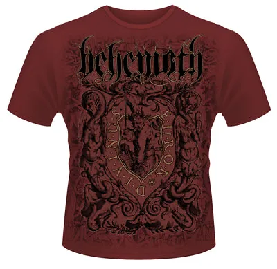 Buy Behemoth Furor Divinus Maroon T-Shirt OFFICIAL • 17.99£