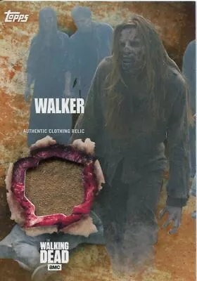 Buy Walking Dead Season 5 Rust [99] Costume Card Walker - Horde Clothing Card 2 • 14.99£
