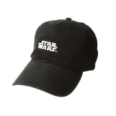 Buy Official Stars Wars Black Cap Adjustable Strap Baseball Cap Starwars Clothing UK • 4.85£