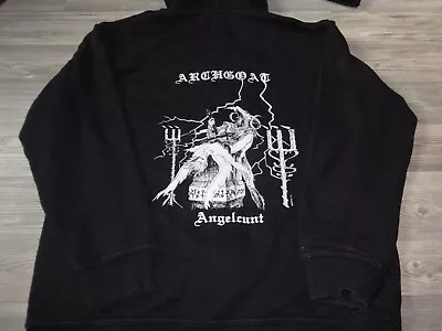 Buy Archgoat Old Rar Vintage Hoodie Black Metal Sargeist Taake M • 56.63£