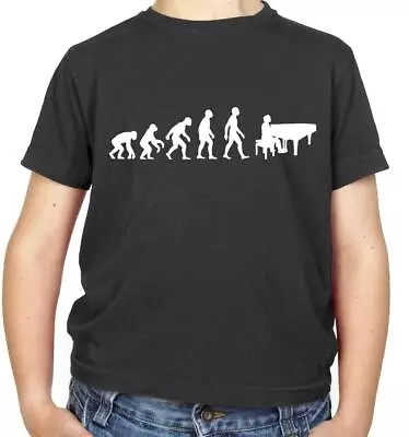 Buy Evolution Of Man Piano Kids T-Shirt - Music - Present - Gift • 11.95£