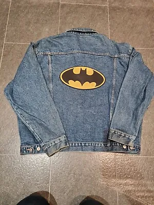 Buy Batman Jean Jacket Denim Wb Warner Bros Studio Store • 99.99£