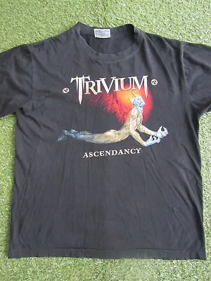 Buy Vintage The Roxx Trivium Ascendancy T-Shirt - Size Large Mens - Single Stitch • 39.99£