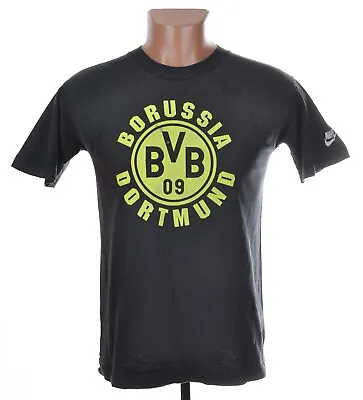 Buy Borussia Dortmund 1995/1996 Football Cotton Tee Shirt Jersey Nike Size M Adult • 53.99£