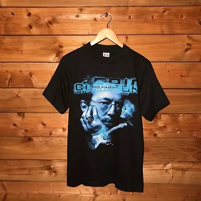 Buy 1998 Eric Clapton World Tour Official Merch T Shirt Tee Mens Medium 90s Vintage • 39.99£
