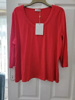 Buy Windsmoor Red Tshirt Styled Blouse XL • 29.99£