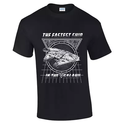 Buy Fastest Ship In The Galaxy Tee Mens TV Film Crew Neck Short Sleeve T-Shirt Top • 14.95£