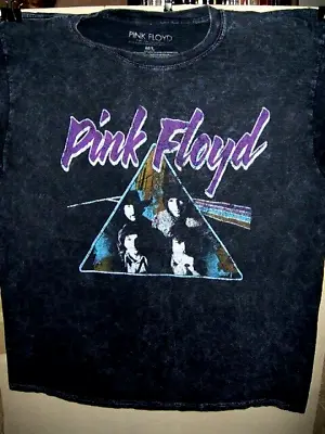 Buy PINK FLOYD Dark Side Of The Moon Grey Pre Worn T Shirt Size Large Syd Barrett • 42.52£