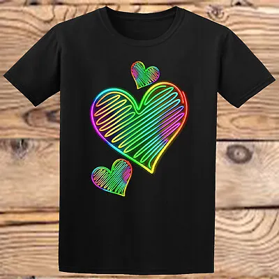 Buy Heart Love Neon Rainbow Boys Girls  Kids T-Shirt #DM #P1 #PR#5 • 6.99£