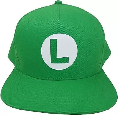 Buy Super Mario - Luigi Badge Baseball Cap • 23.99£