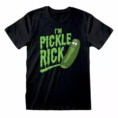 Buy Rick And Morty I'm Pickle Rick Black T-Shirt • 16.99£