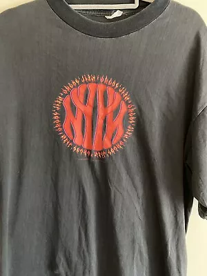 Buy Neil Young - T Shirt - Pearl Jam - Mirrorball Tour - Vintage -Rare XL • 205£