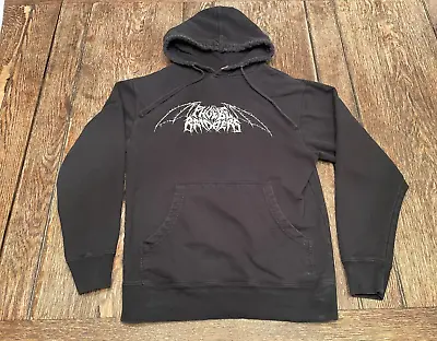 Buy PHOEBE BRIDGERS Death Metal Design Adult S Small Black Hooded Sweatshirt Hoodie • 28.35£