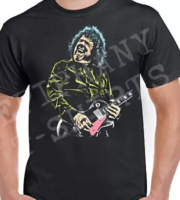 Buy Gary Moore Inspired Mens T-Shirt Thin Lizzy Legend Design By Charlie Tokyo • 17.95£