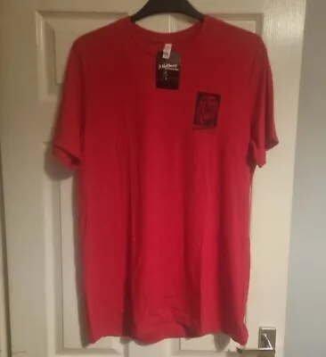 Buy Mens Official A Nightmare On Elm Street T-Shirt Red Size L • 8£