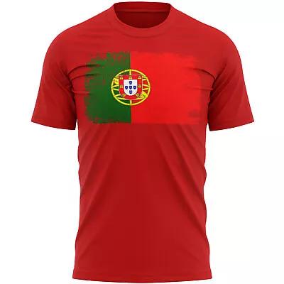 Buy Portugal Grunge Flag T Shirt Football Sports Event Soccer Fans Gifts Him Supp... • 14.99£
