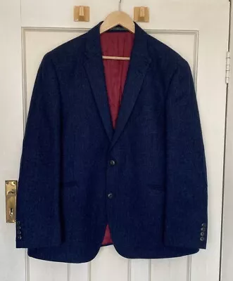 Buy Marks & Spencer Luxury Moon Pure Wool Tweed Blazer Sports Jacket Moon Size 44R • 42£