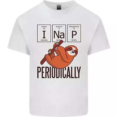 Buy I Nap Funny Periodic Table Sloth Geek Sleep Mens Cotton T-Shirt Tee Top • 9.99£