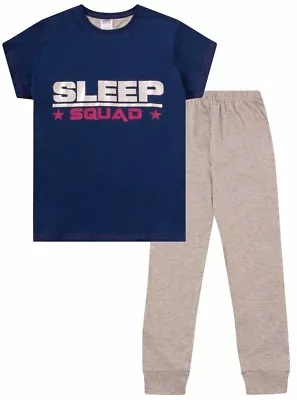 Buy Teenage Girl's Pyjamas Sleep Squad Long  Pjs 11 To 16 Years  • 9.99£