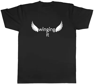 Buy Winging It Mens Unisex T-Shirt Tee • 8.99£