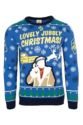 Buy Only Fools And Horses Official Knitted Christmas Jumper Sweater Del Boy FREEP&P  • 33.99£