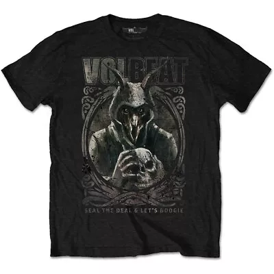 Buy Volbeat - Goat With Skull Band T-Shirt - Official Band Merch • 20.64£