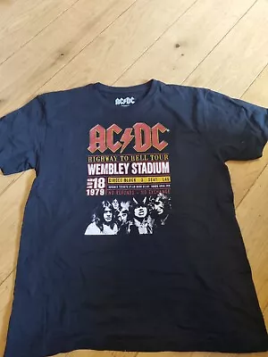 Buy AC DC Wembley Stadium '79 Official Merch  T-Shirt - New Acdc 2xl Xxl • 13.99£
