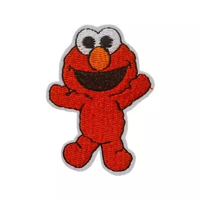 Buy Elmo Sesame Street Embroidered Patch Iron On Sew On Transfer • 4.40£