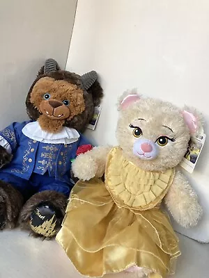Buy Beauty And The Beast Build A Bear Soft Toys Plush BNWT Belle Rose Clothes Disney • 39.99£